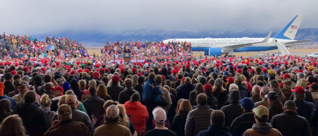Trump rally, Belgrade, MT