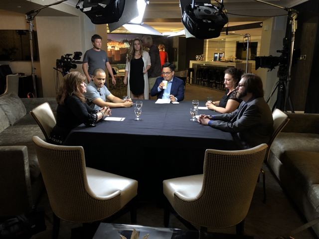 Small voter panel discussion prior to mid-terms, Las Vegas