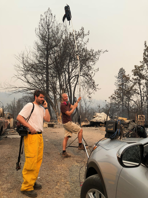 Carr Fire LiveU Extension