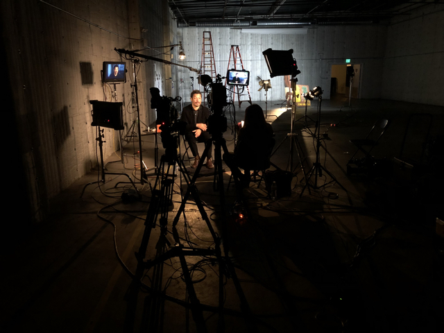 2 cam setup for Royal Wedding special on CBS in Hollywood.