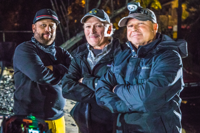 Sound Dudes, Sunland, CA.  Mark Adams, Al Feuerbach, Don Hale.