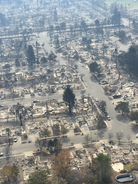 Coffey Park, Santa Rosa, CA