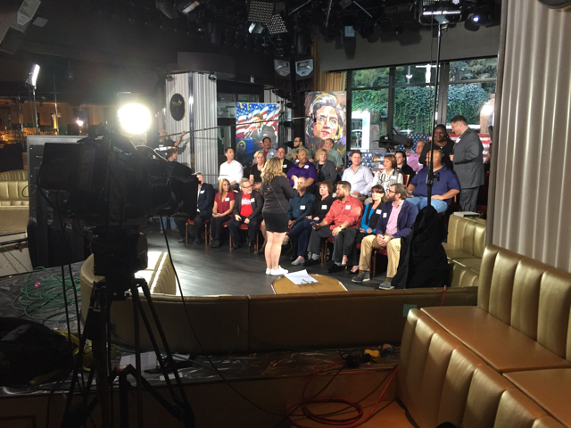 Large voter panel discussion, prior to 2016 election, Las Vegas